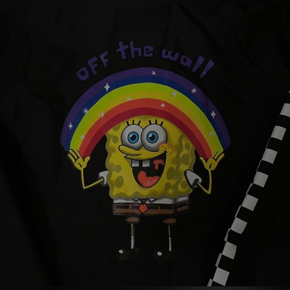 Vans X SpongeBob SquarePants Collab Torrey Jacket in Men’s Size Small - Picture 5 of 5